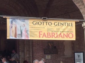 Fabriano - Ingresso alla mostra